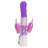 unisex vibrator with ribbed shaft
