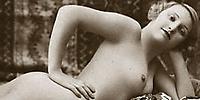 Vintage sexy nudist